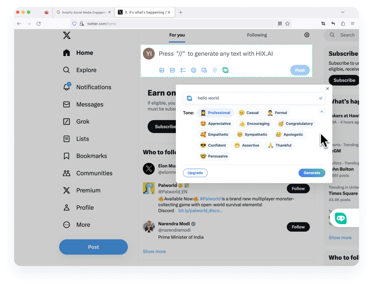 <span class="text-[#00D3B6]">增强</span>Firefox 上的社交媒体参与度