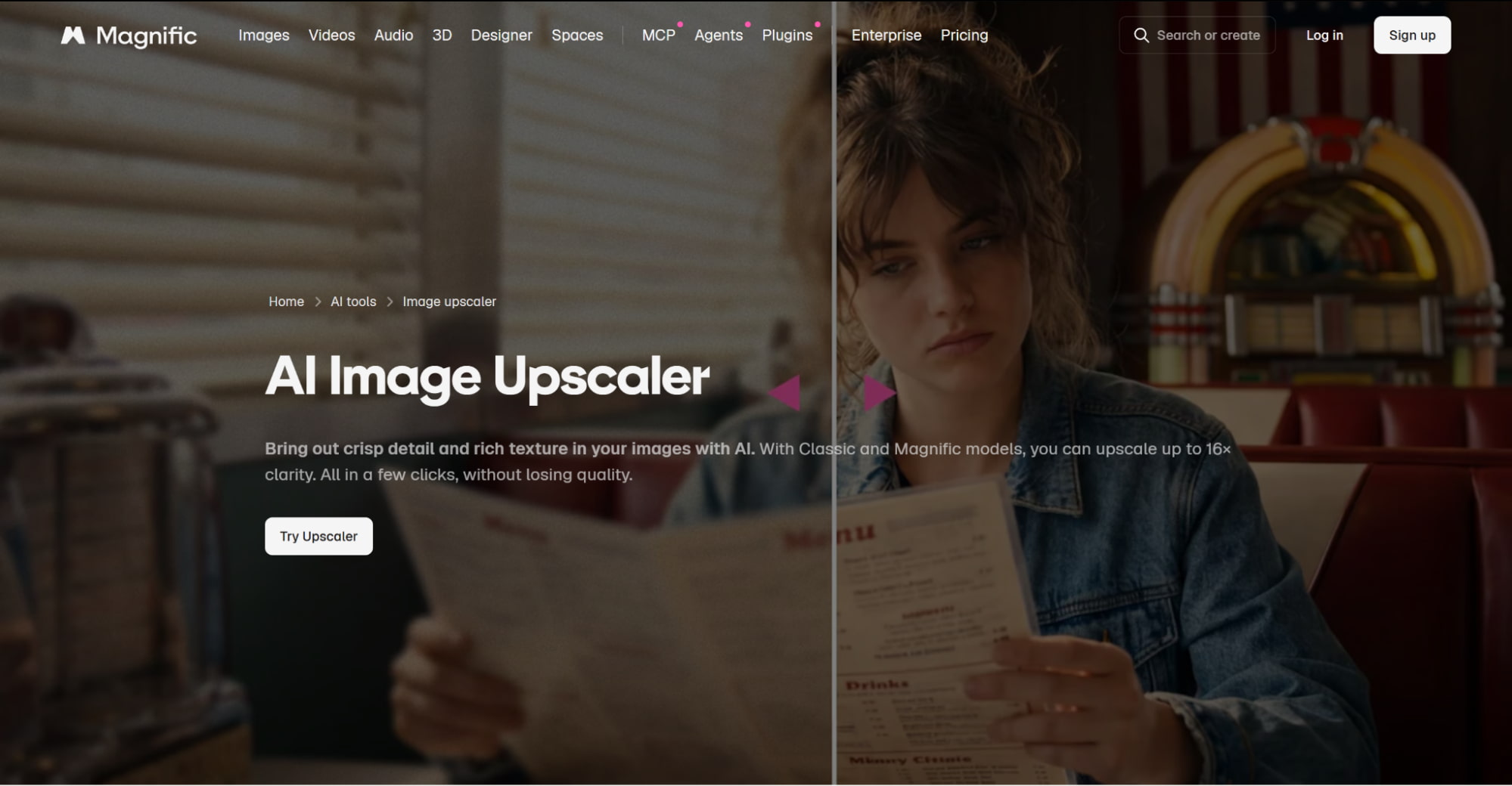 generatywny upscaler AI