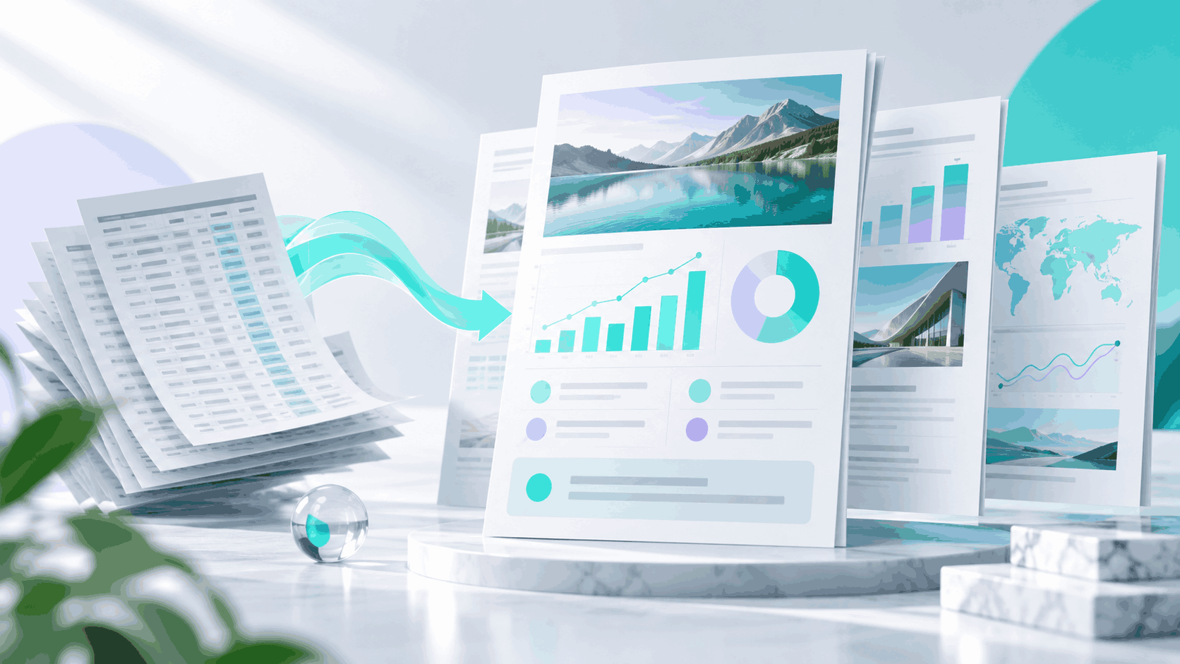 Dynamisk visuel visning